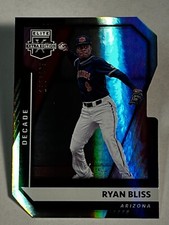 2021 Panini EXTRA EDITION DIE CUT REFRACTOR PROSPECT ROOKIE Ryan Bliss 186/999