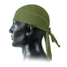 Durag Skull Cap Head Wrap Biker Motorcycle Du Do Black Bandana Paisley Doo Rag