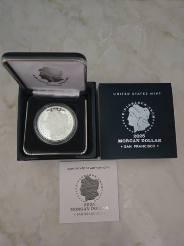 2025 S Morgan Silver Proof Dollar _ San Francisco