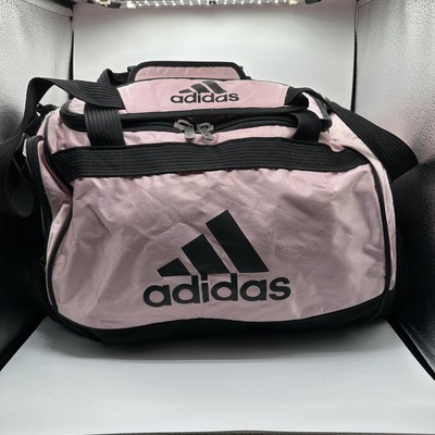 Adidas Pink and Black Duffle / Gym Bag - Good Condition - Some Wear