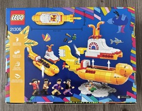 LEGO Ideas The Beatles Yellow Submarine 21306 Factory Sealed