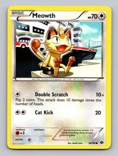 Meowth 80/99 Common Next Destinies Pokemon Lightly Played on eBay