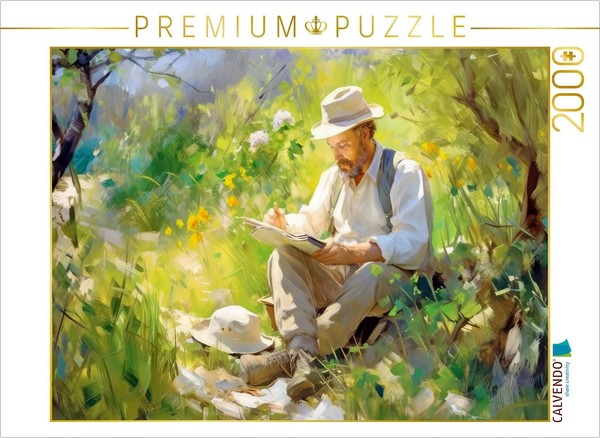 Calvendo Puzzle Painting In Nature | 2000 Pieces, Finished Size 35.4 × 26.4 In (-image