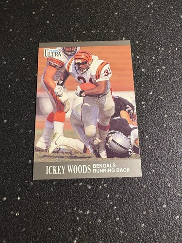 1991 Fleer Ultra - Ickey Woods #23 NFL Cincinnati Bengals Running Back