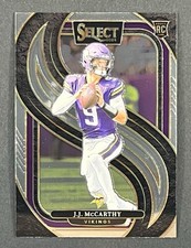 2024 Panini Select J.J. McCarthy Premier Level Rookie Card 134 (RC)