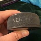 Vegum Ice Hockey Puck Lot of 3, 3in Black Rubber, Official Practice Canada — photo 5