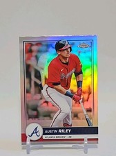 2026 Topps Series 1 Flagship Austin Riley #77 Chrome Refractor Costco