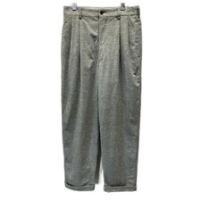 Used Comme Des Garcons Homme Slacks 80S Vintage 80 Wool Pants Bottoms Plain Zip