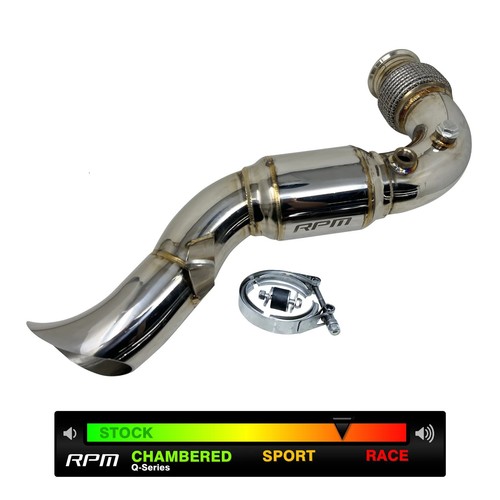 RPM Turbo Back 3" Pipe With Muffler for Can-Am X3 MAX X ds TURBO RR - Picture 12 of 12