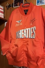 Giacca Bomber Vintage Retrò Jordan Cereal Wheaties Rarissima Taglia L 🥣 