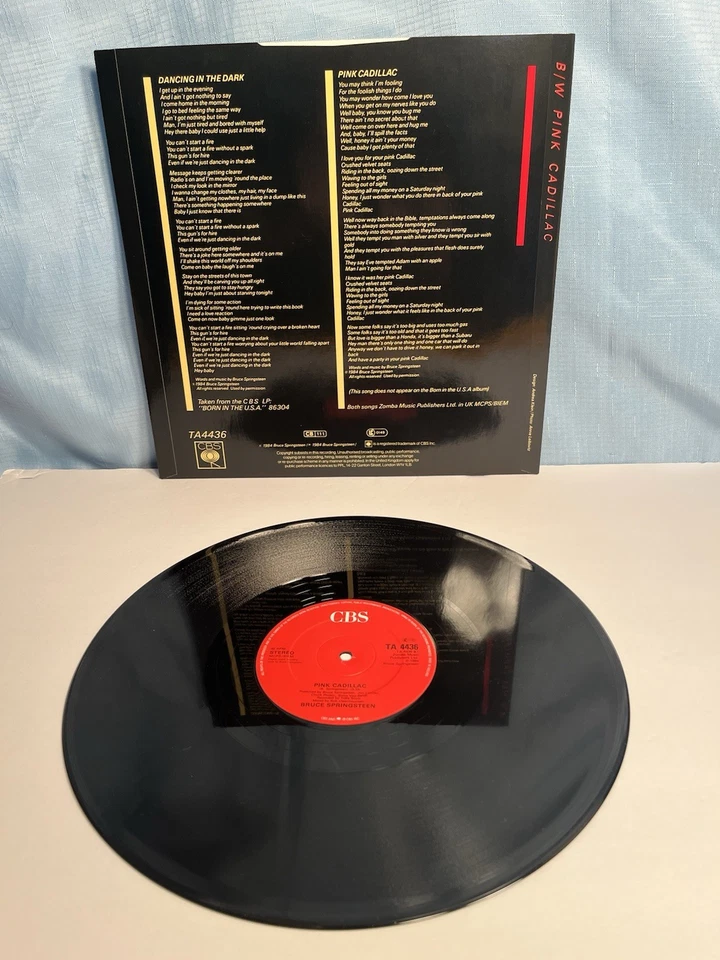 BRUCE SPRINGSTEEN Born In The USA 12 in. singles UK Boxset w/ poster & 7” single - Image 4 of 4