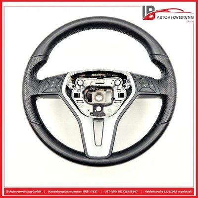 MERCEDES C-CLASS W204 C350 STEERING WHEEL LEATHER MULTIFUNCTION STEERING WHEEL A2184602703