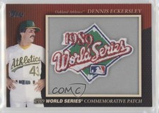 2010 Topps Manufactured Commemorative Dennis Eckersley #MCP-30 Patch HOF 1gt6