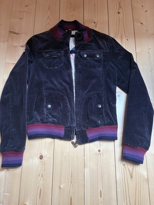 Campus by Marc O Polo Blouson Jacke Gr. L Cord Dunkelblau mit Bündchen