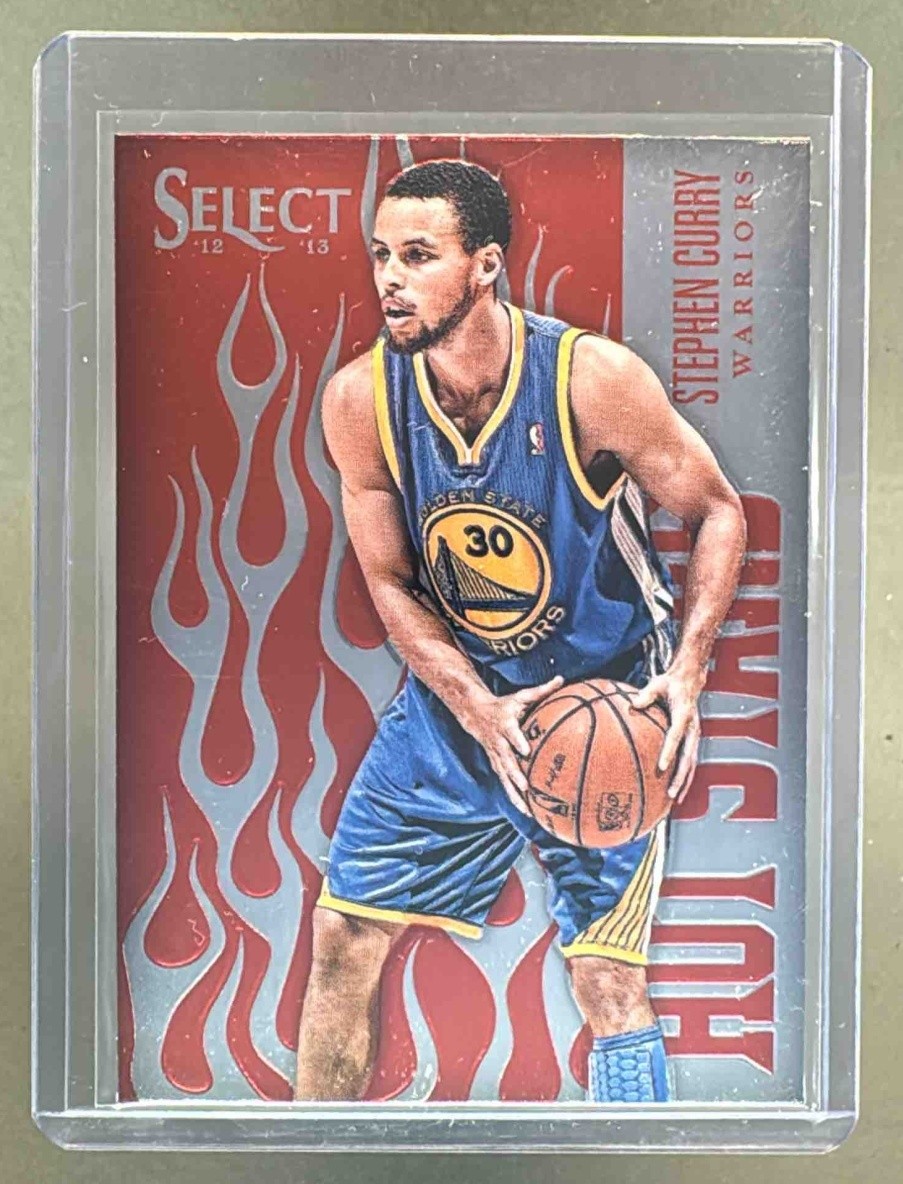 STEPHEN CURRY 2012-13 Panini Select HOT STARS RED #22