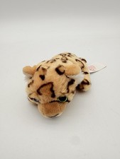 RUSS Petooties Pets Plush Leopard Mini Spots Brown Black Retired green eyes 5"