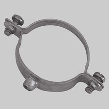 COLLARE FERMATUBO LEGGERO CON FILETTO M6 - 14 - 1/4