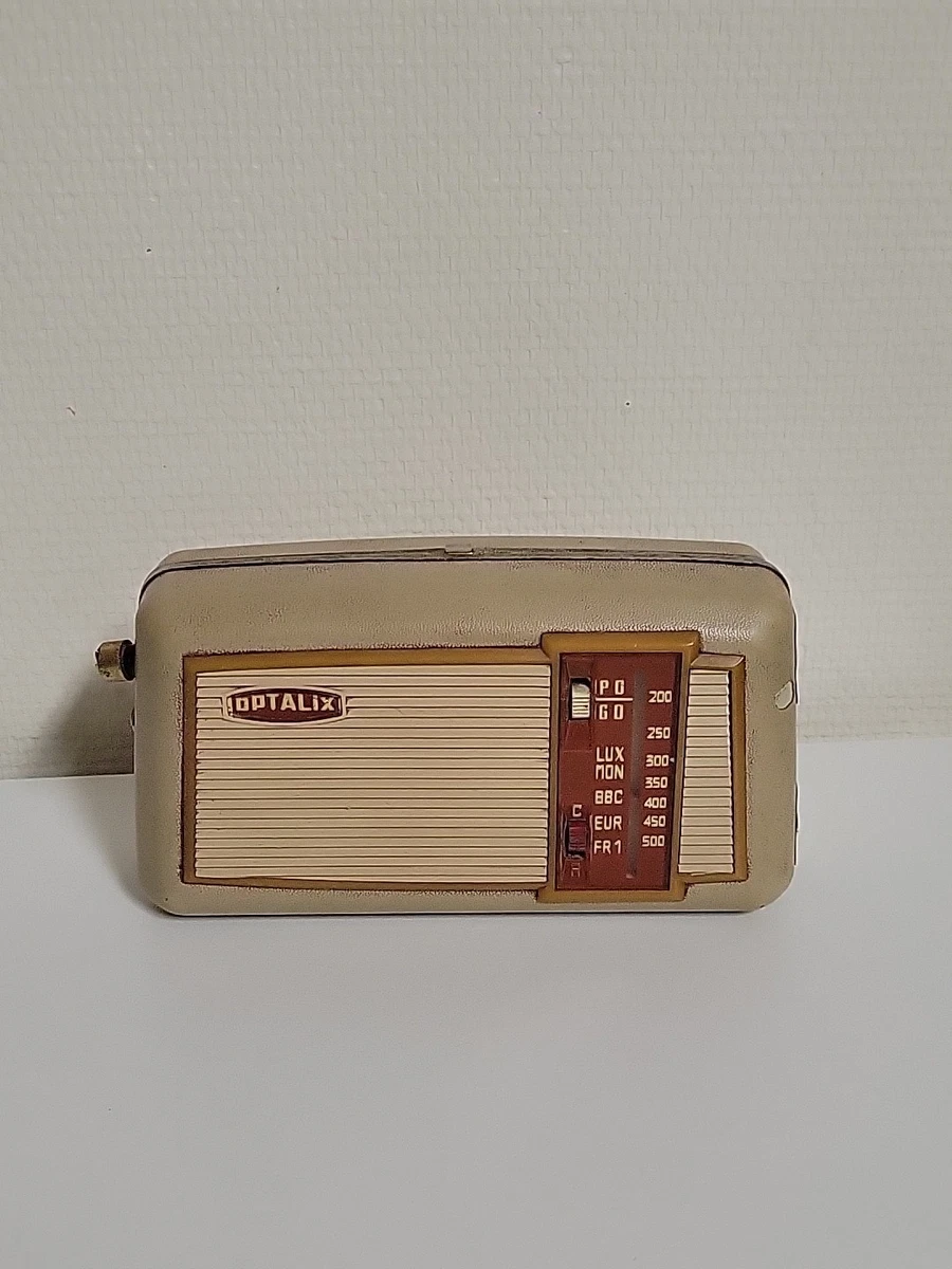 ANCIEN POSTE RADIO transistor OPTALIX - Années 70 - ( pour pièces ) EUR ANCIEN POSTE RADIO transistor OPTALIX - Années 70 - ( pour pièces ) EUR