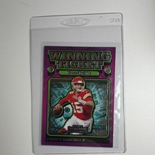 Panini 2021 Contenders Winning Ticket Patrick Mahomes II WT-PMA Chiefs NFL