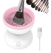 Cepillo de Maquillaje Eléctrico Máquina Limpiadora Automática Herramienta Limpiadora Cosmética