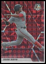 2021 Panini Mosaic #113 Juan Soto Reactive Red
