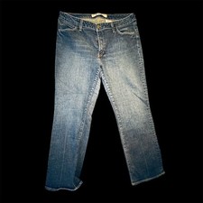 Gap Womens Denim Jeans Bootcut Stretch Regular Fit Size 16 x 32 Irregular