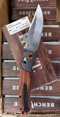 Benchmade CROOKED RIVER 15080-1 CPM-S30V Folding Knife
