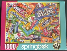 Springbok Jigsaw Puzzle 1000 piece "Sweet Tooth" complete