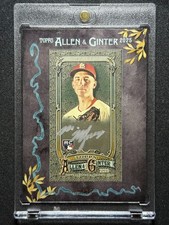Michael McGreevy 2025 Topps Allen & Ginter X #MA-MMC Framed Silver Ink Auto /25