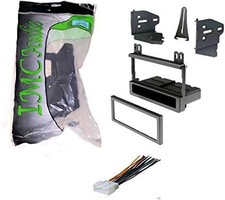 Single Din Dash Kit for Aftermarket Radio Installation for Ford Lincoln Mazda...