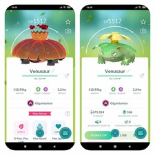 Pokemon Shiny Gigantamax Venusaur - Tr'ade 20k stardust or P.T.C mini