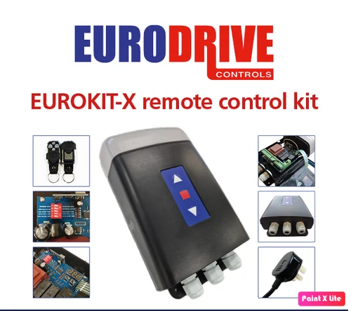 Eurodrive Roller shutter Garage door remote control. Eurofob EUROKIT X.