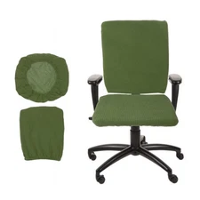 Office Chair Cover, Desk Chair Cover Stretch Slipcover Green