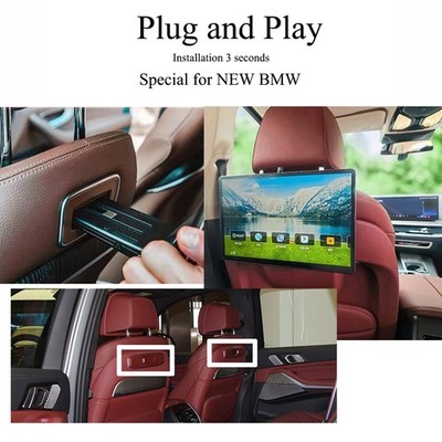 Rear Seat Entertainment Screen For BMW X5 G05 2026 Android 16.0 Car Video Player