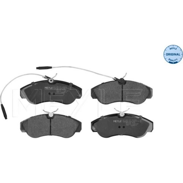 Meyle 025 217 9919 W Bremsbelagsatz FüR Fiat Citroen Peugeot Ducato Boxer 230-image