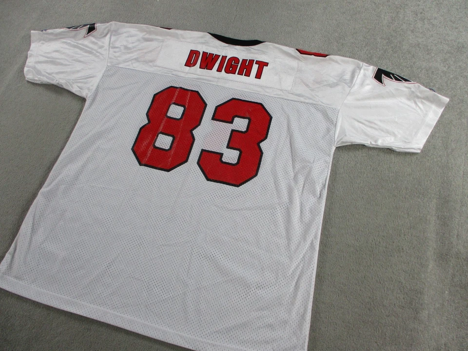 Vintage Atlanta Falcons Jersey Mens XXL White Tim Dwight NFL Football Champion - Image 2 of 4