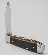 Vintage CASE XX USA 1976 4 DOT 6235 1/2 RED DELRIN JACK KNIFE