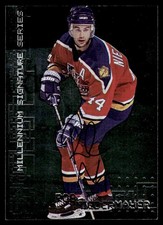 1999-00 Be a Player Signature Series Millennium Autographs Rob Niedermayer Auto