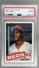 110648117 Eric Davis 1985 Topps #627 Collector's Edition (Tiffany) RC PSA 8