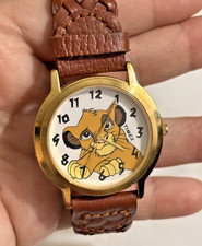 Vintage Simba Lion King Watch  90s Disney Timex Vintage Watch