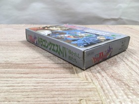 UF3305 Dragon Quest IV 4 BOXED NES Famicom Japan