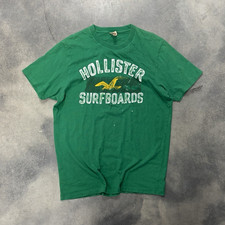 Hollister Mens Green Graphic Print Surf Calif...