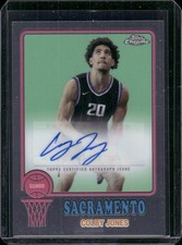 2024-25 Topps Chrome - 1973 Topps Autographs #73TA-CJ Colby Jones