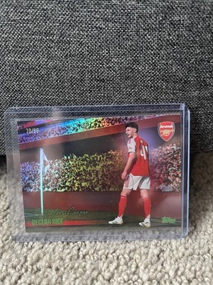 Topps Collector's Corner Declan Rice #39 Arsenal Team set Numbered /99