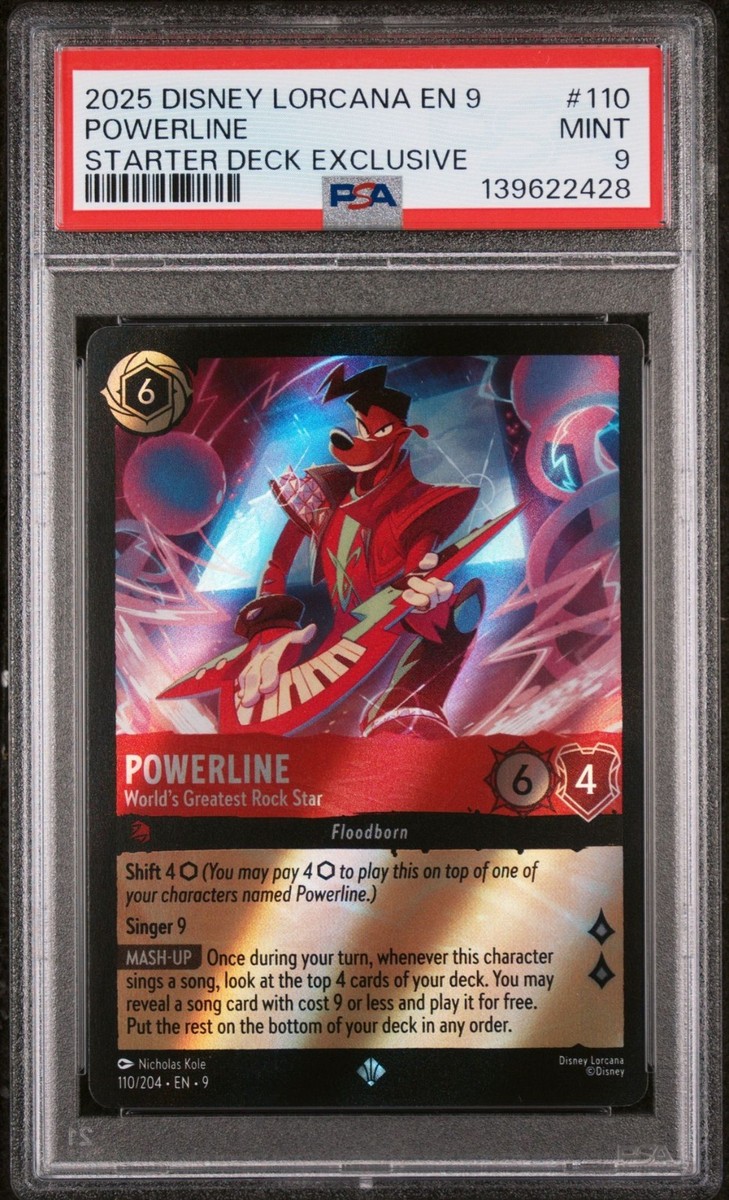 Disney Lorcana パワーライン ワールド・グレート・ロックスター Disney Lorcana Powerline - World's Greatest Rock Star 110/204
