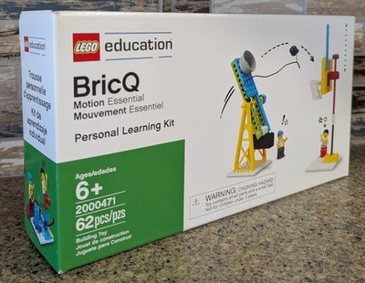 LEGO 2000471 Education BricQ Motion Essential Personal Learning Kit 62 pcs New
