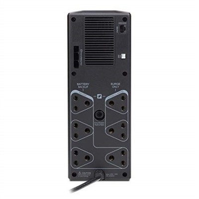 APC BR1500G Back-UPS 1500VA 865W 6-Outlet Uninterruptible Power Supply