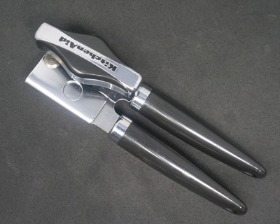 KitchenAid - Black -  Multi-Purpose Manual Can & Bottle Opener Stainless Blade