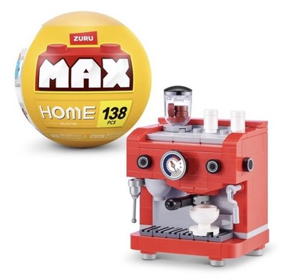 ZURU MAX Premium Home Collection Coffee Machine (138 pieces)