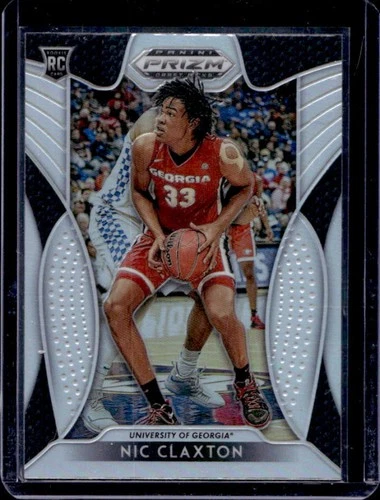 2019-20 Panini Prizm Draft Picks Nicolas Claxton RC Prizm Silver #96 Bulldogs